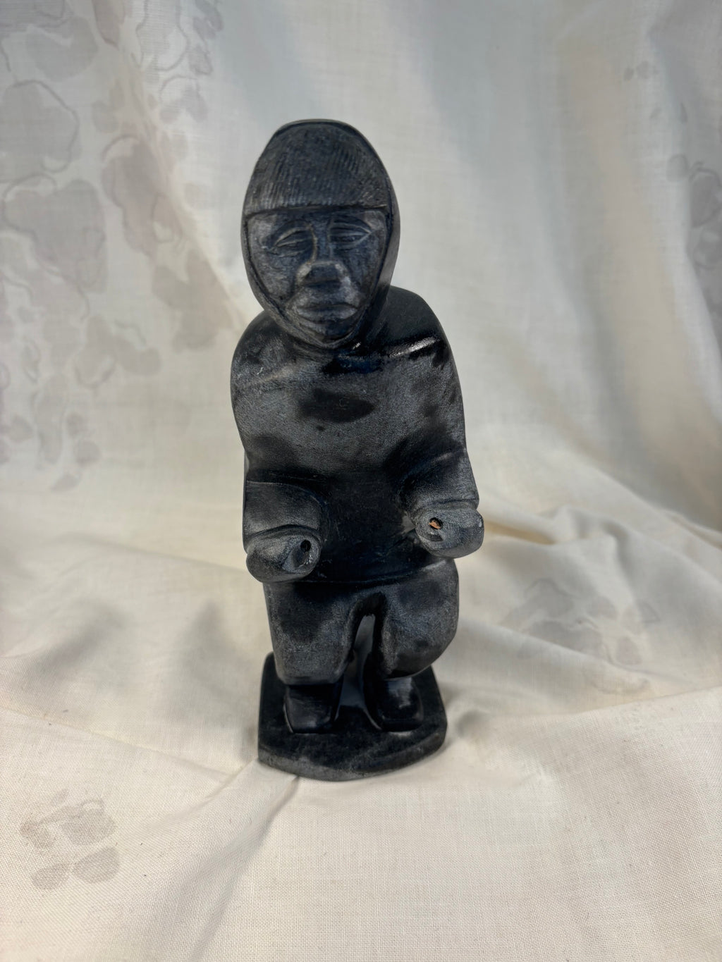 Grønlandsk fedtstensfigur