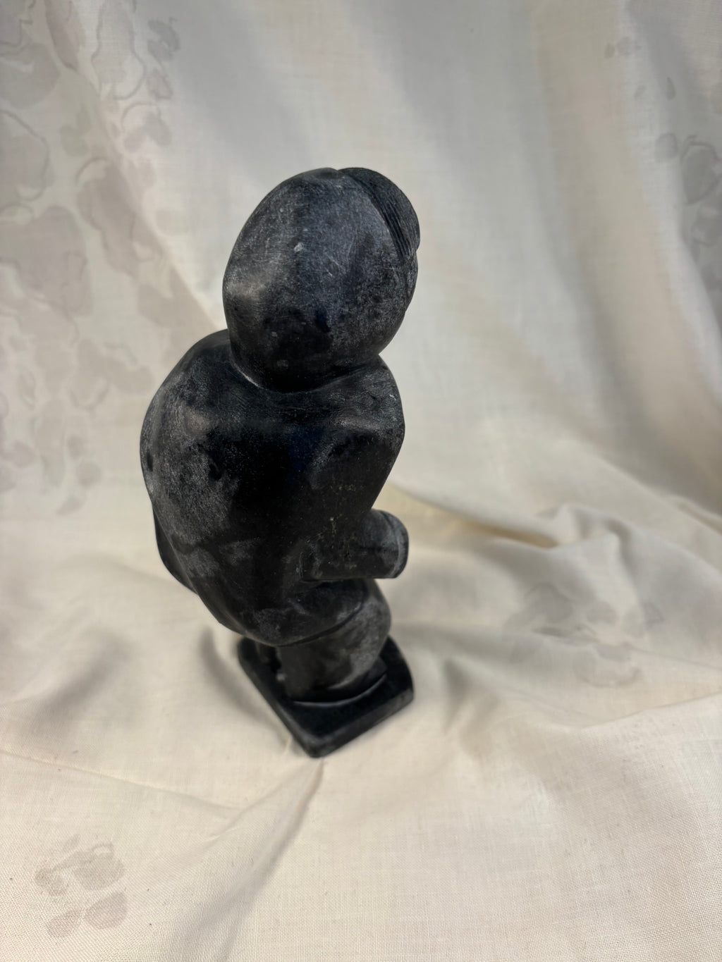 Grønlandsk fedtstensfigur