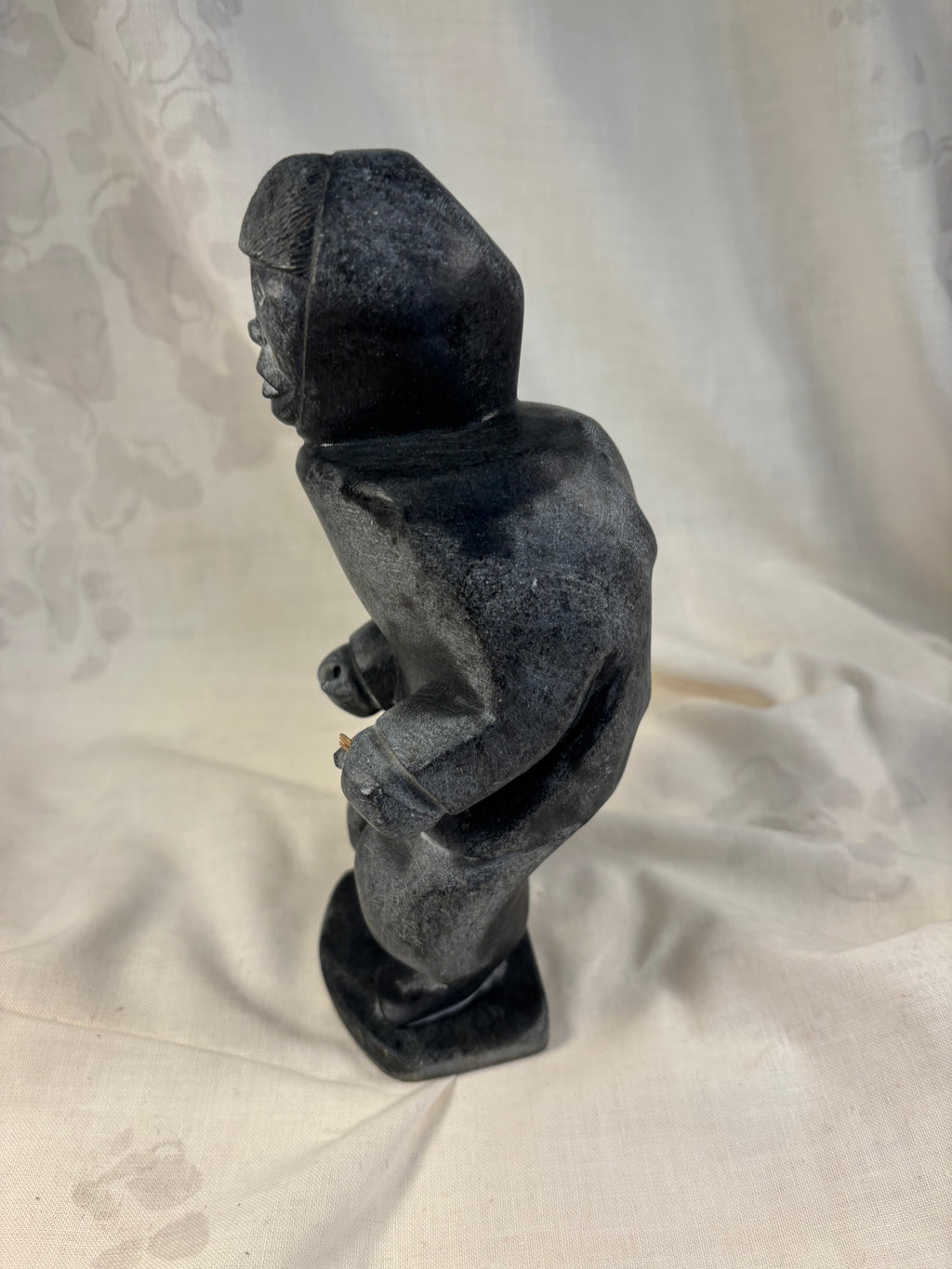 Grønlandsk fedtstensfigur