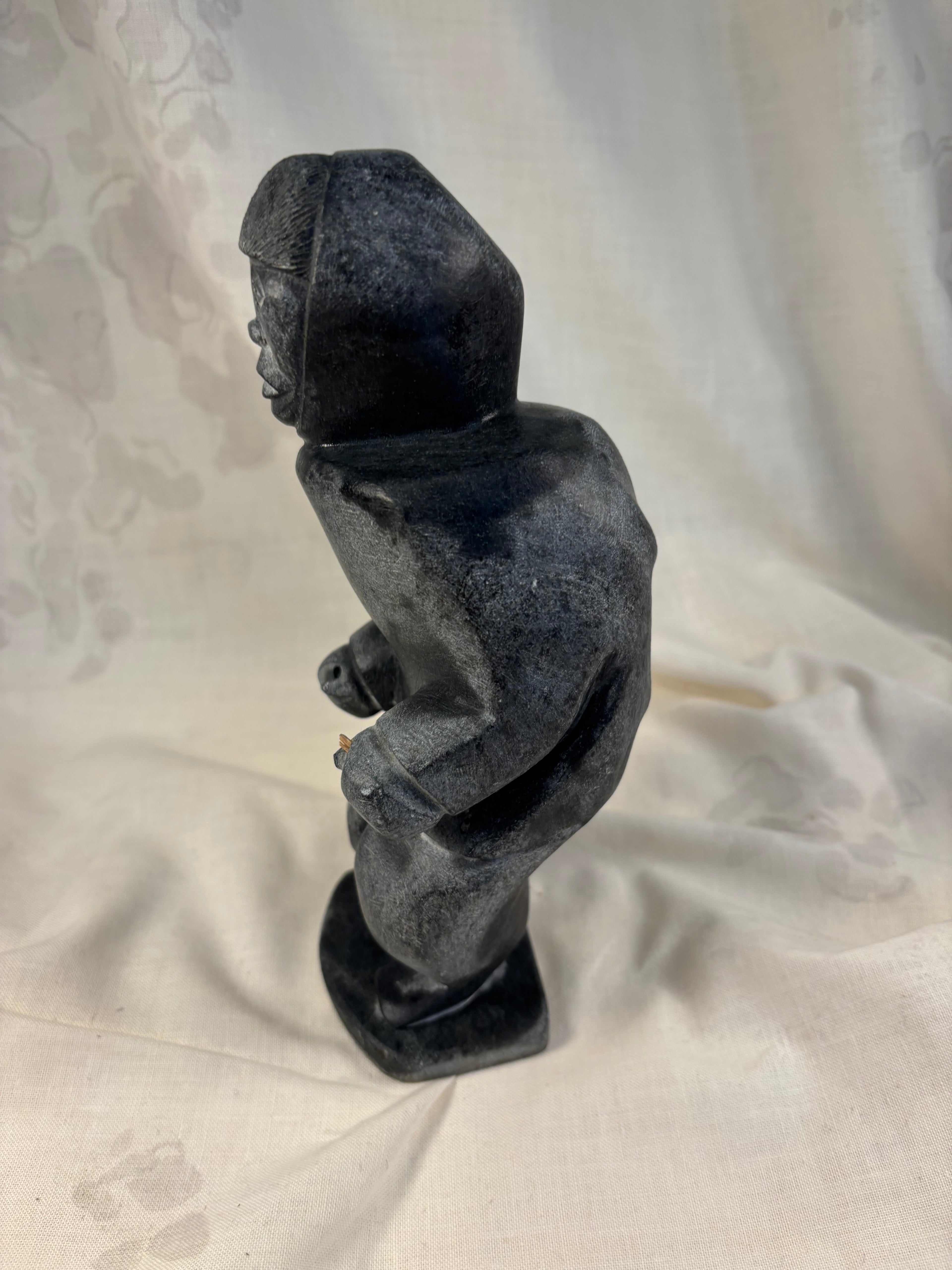 Grønlandsk fedtstensfigur