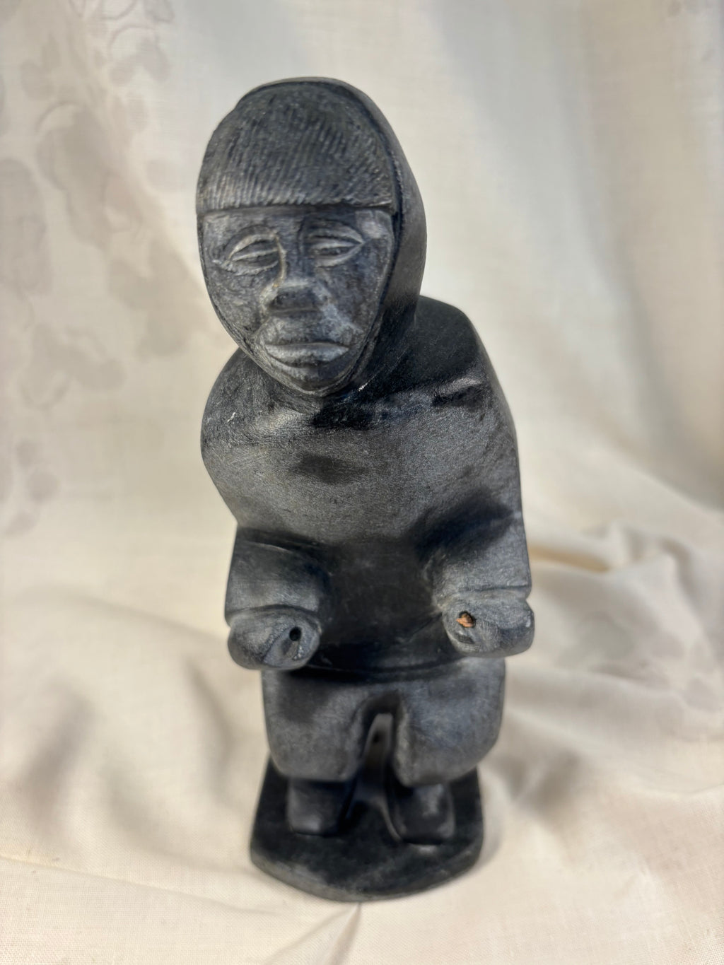 Grønlandsk fedtstensfigur