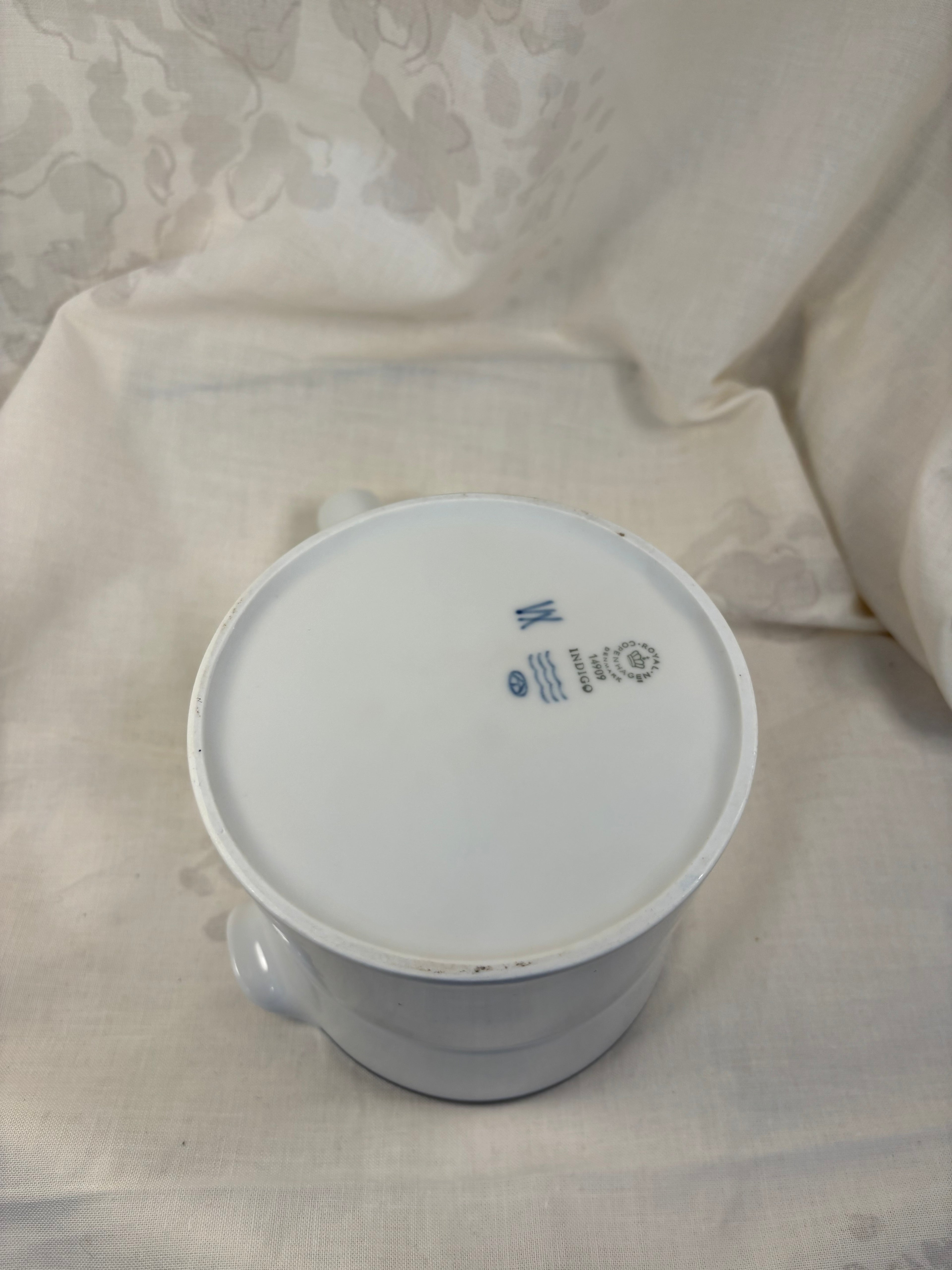 Royal Copenhagen Indigo kaffekande