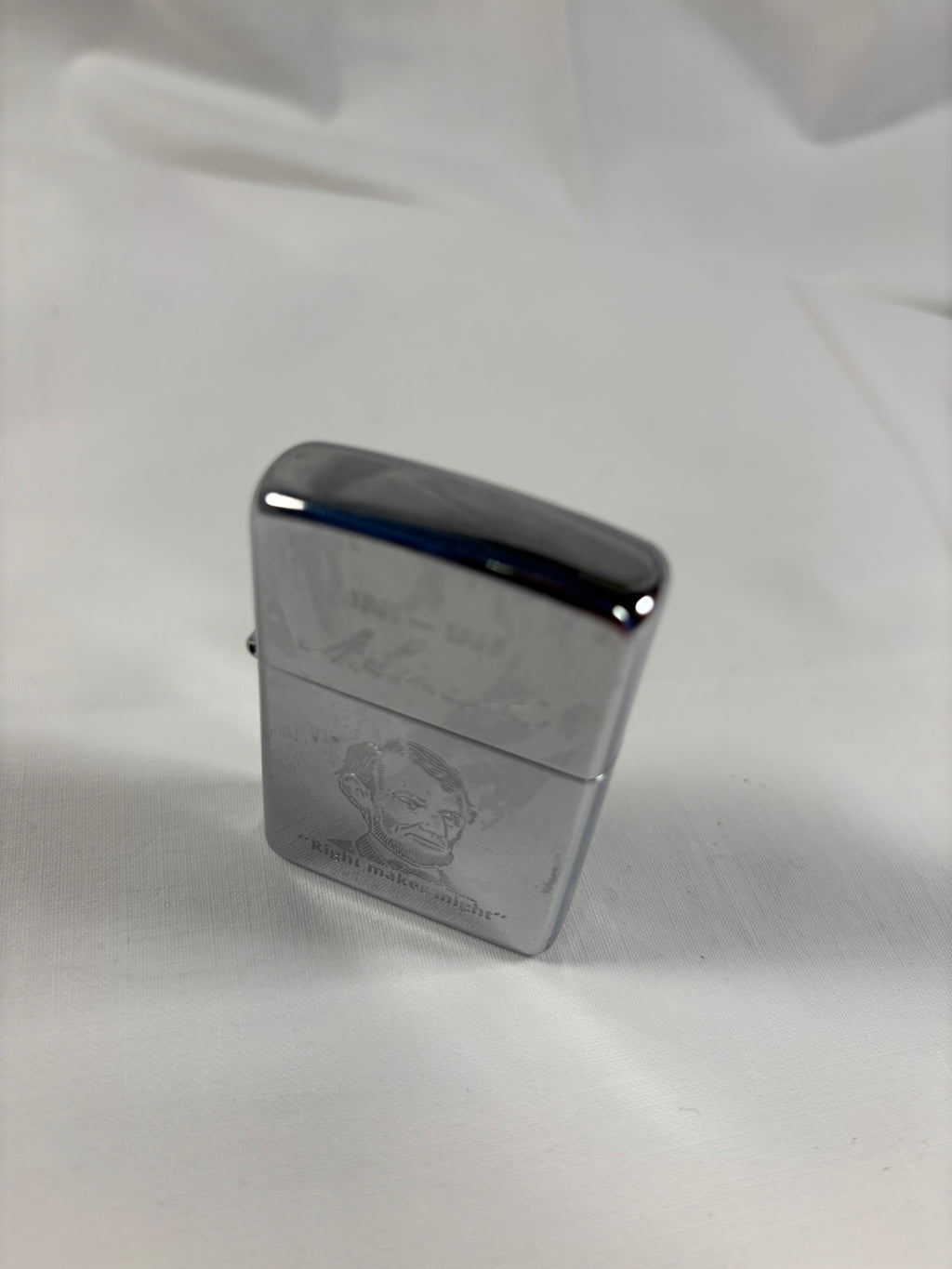 Zippo lighter med Lincoln motiv