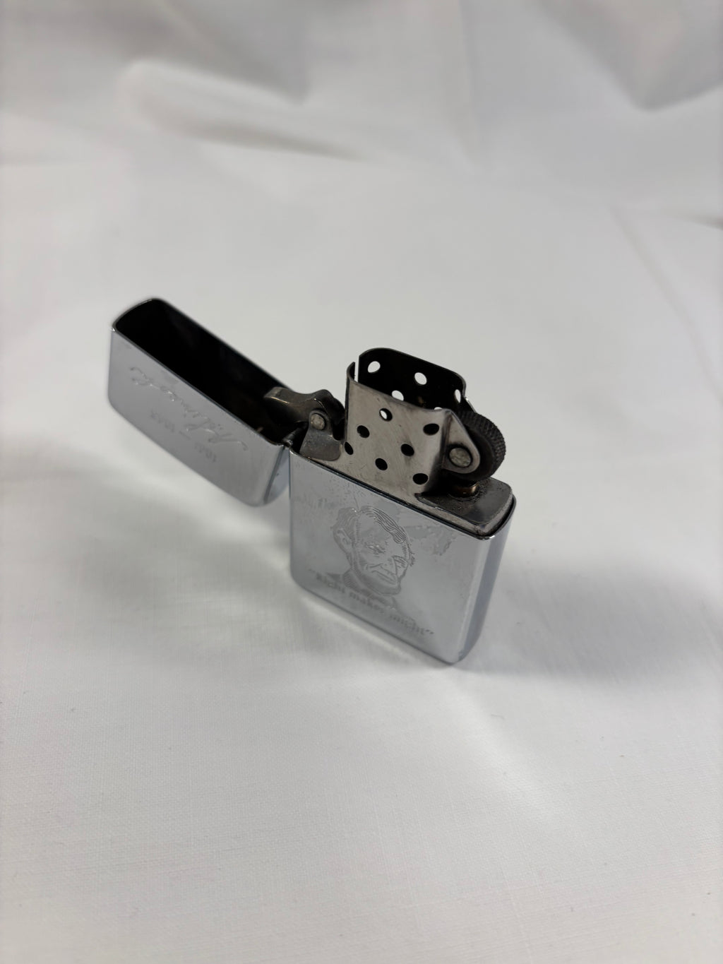 Zippo lighter med Lincoln motiv