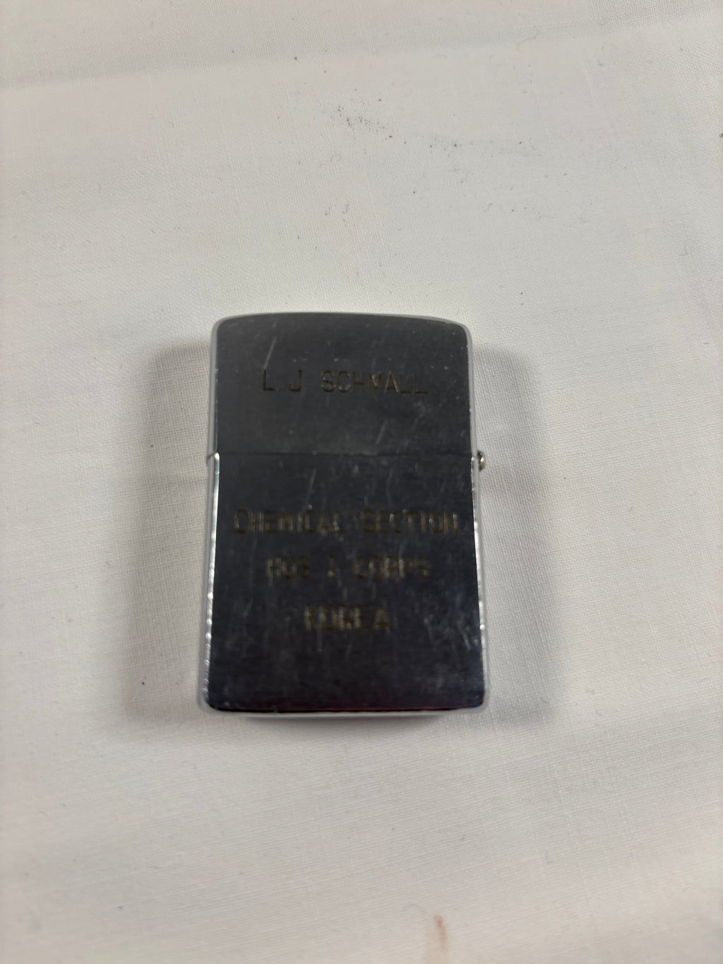Zippo lighter med Korea inskription