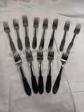 13 Middagsgafler i Mitra serien fremstillet af Georg Jensen