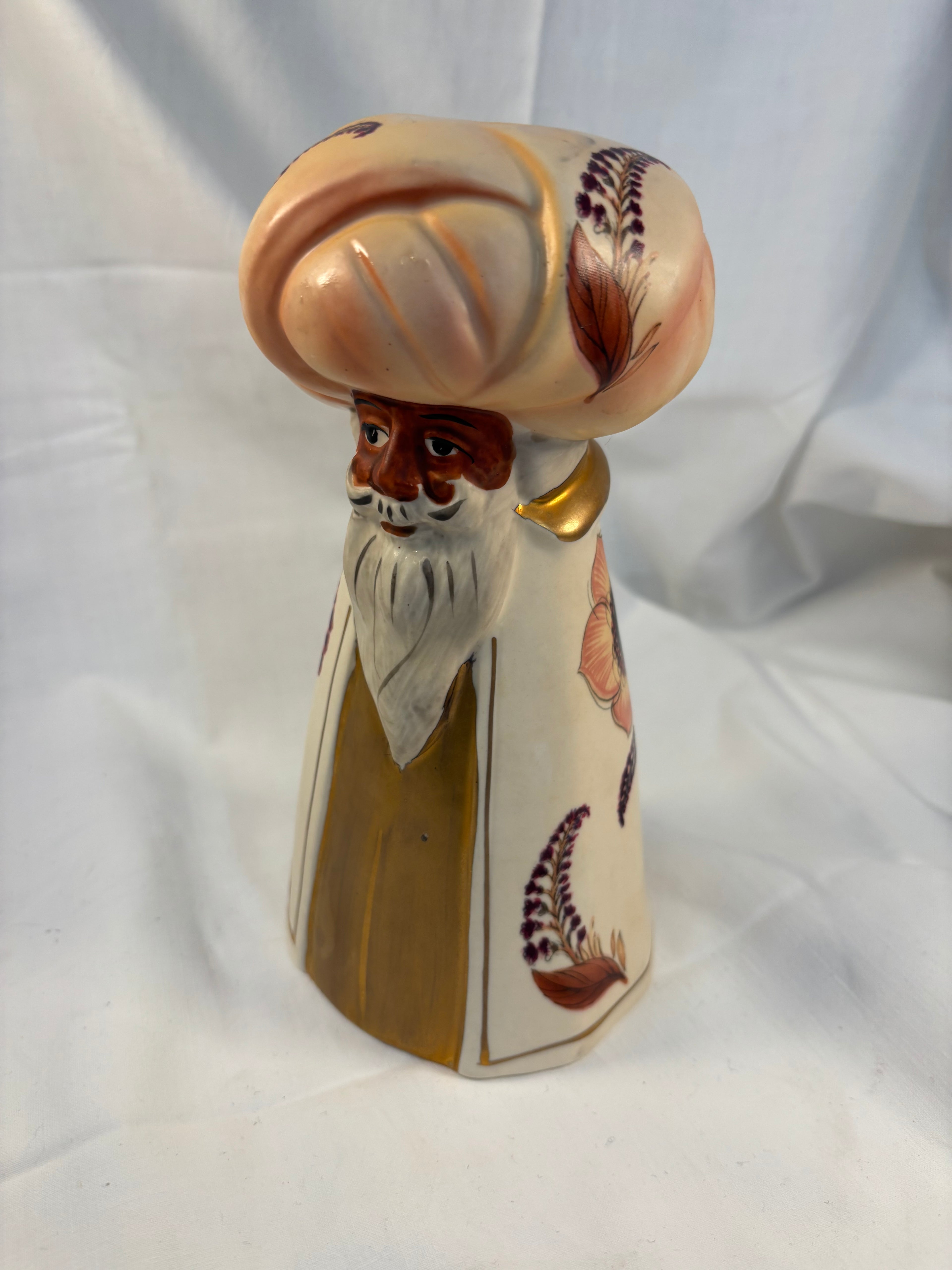Keramisklysestage figur af Melchior fra Danimerco