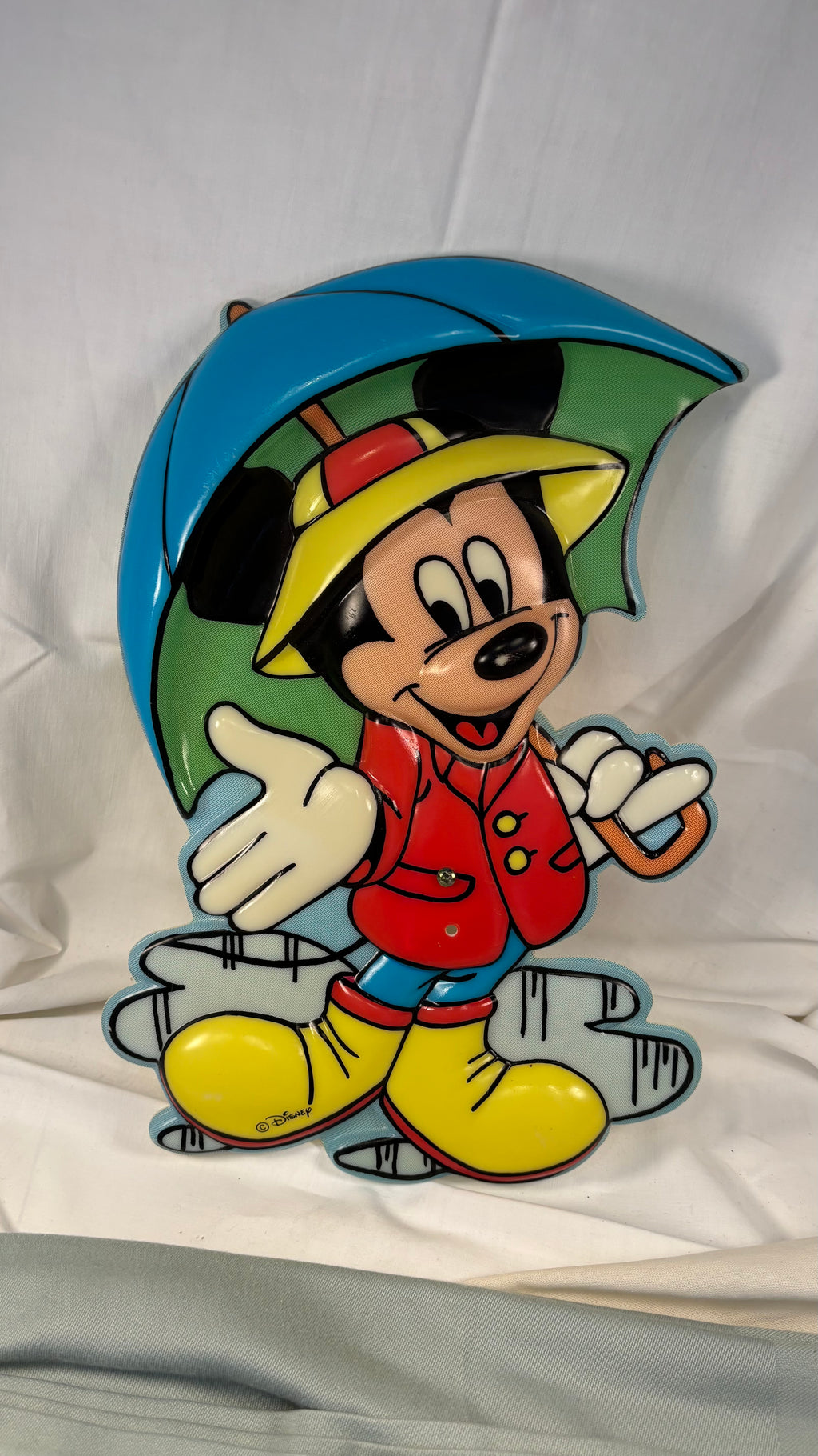 Vintage Mickey Mouse væglampe