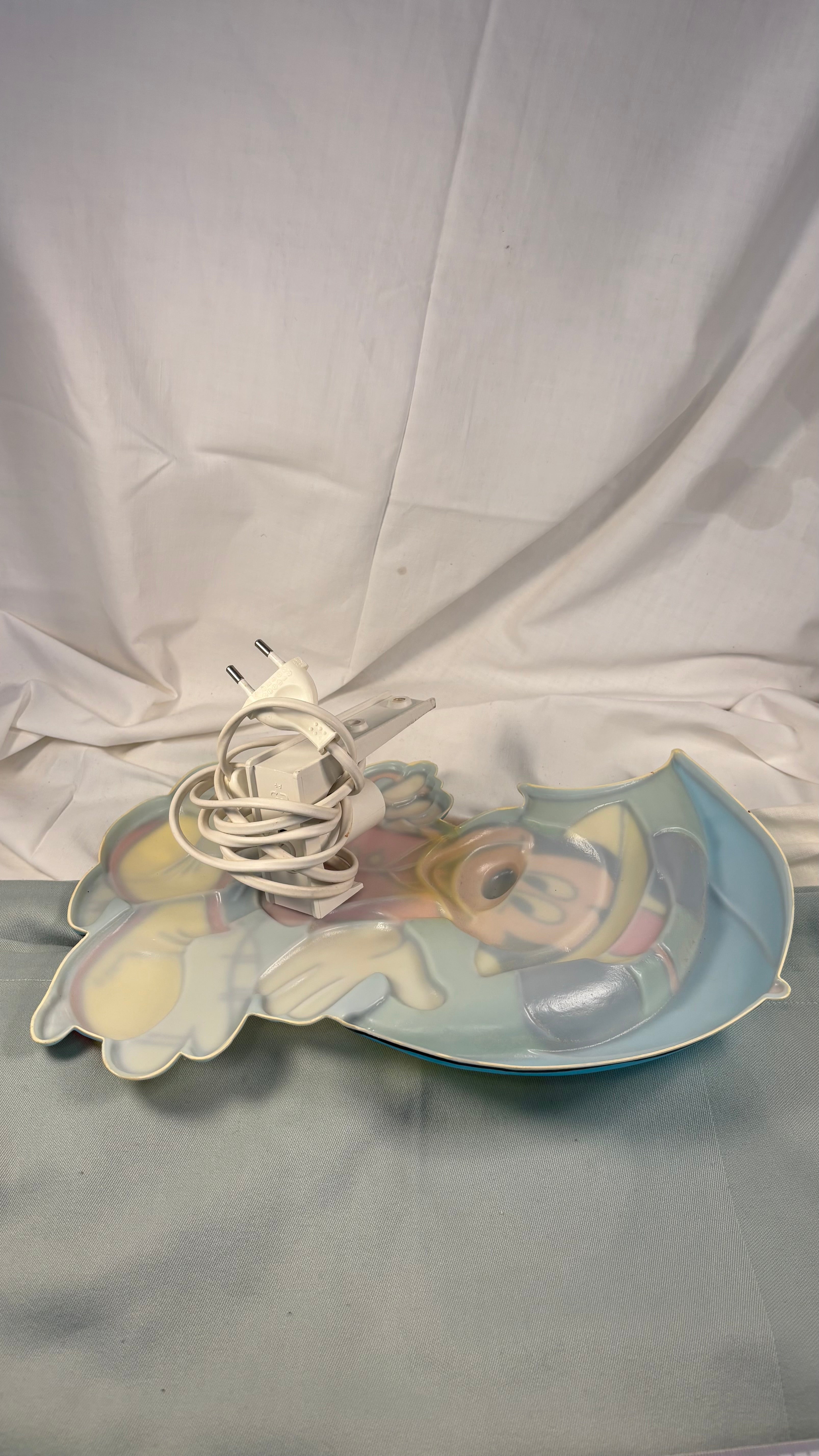 Vintage Mickey Mouse væglampe